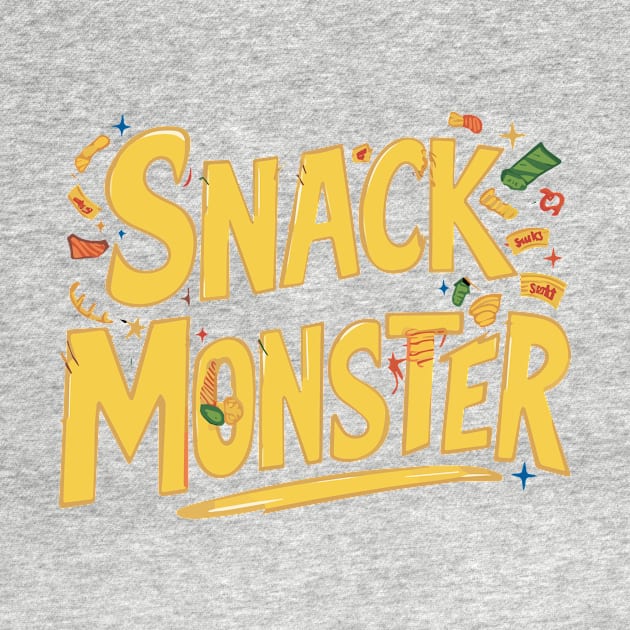 SNACK MONSTER by DXINERZ